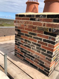 chimney rebuild 2
