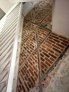 tricky internal repoint in lime