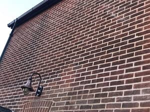 Lime Mortar Pointing of Gable in Canterbury