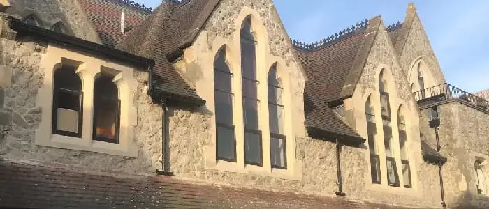 ragstone lime mortar Canterbury