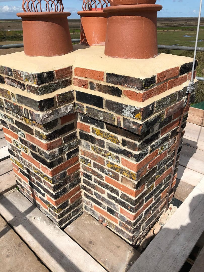 chimney rebuild