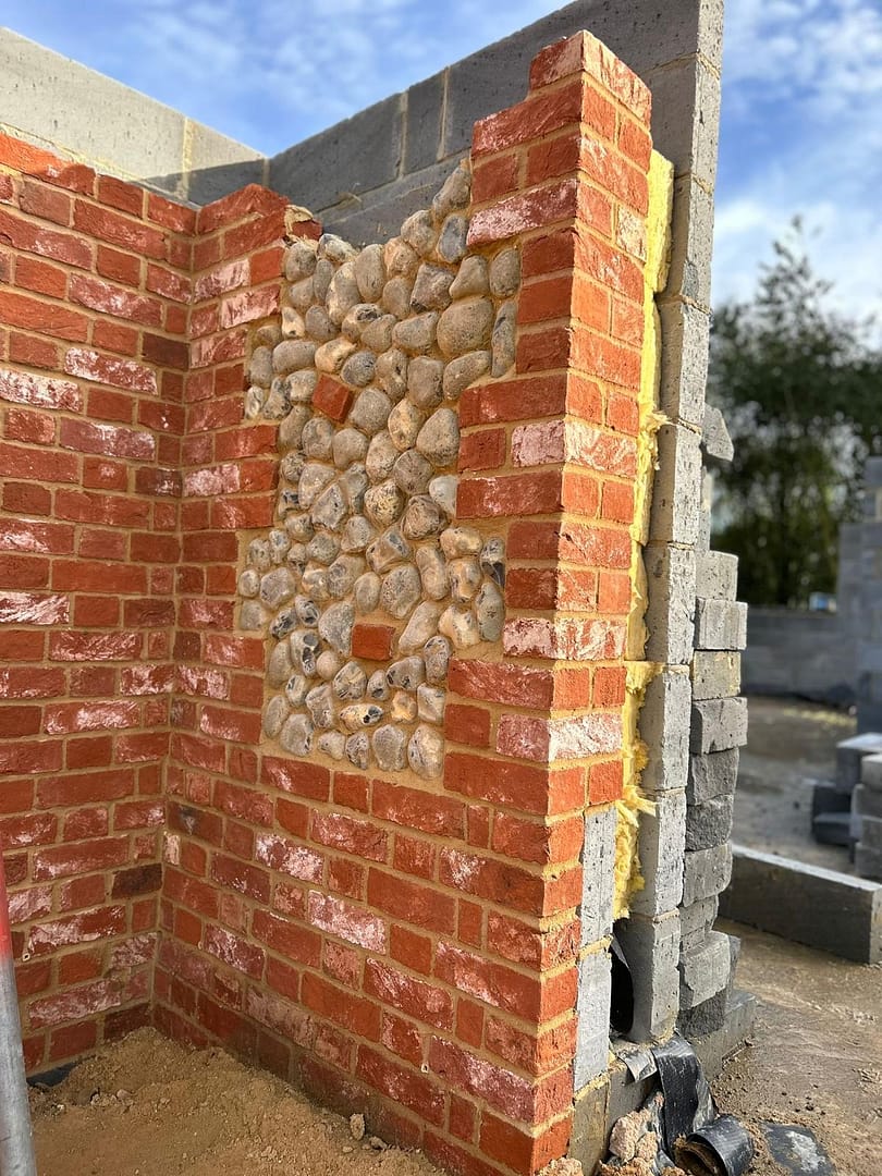 stone feature wall